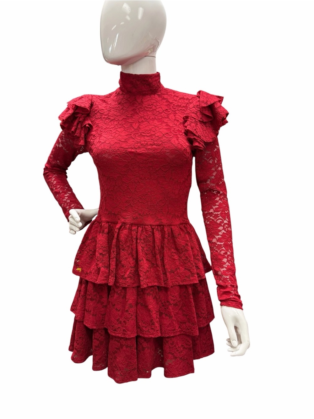 C_10 Caroline Costas Lace Dress